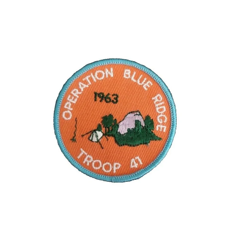 Vintage 1963 BSA Operation Blue Ridge Patch Troop 41 3